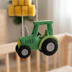 Farm Nursery Mobile, Felt Crib Mobile, Barnyard Animal Baby Decor, Personalized Gender Neutral Gift