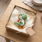 Felt Dinosaur Ornament Christmas Tree Ornament Handmade Holiday Decor Gift for Kids, Dinosaur Felt, Dinosaur Ornament